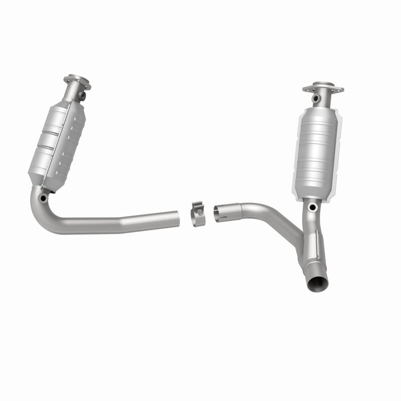 MagnaFlow Conv DF 05-06 Dodge Dakota/2006 Mitsubishi Raider 3.7L Y-Pipe Assembly