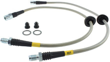 Load image into Gallery viewer, StopTech 00-06 BMW X5 Stainless Steel Front Brake Line Kit