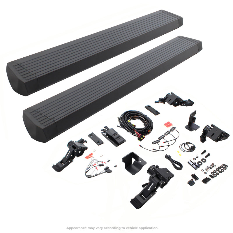 RealTruck 07-17 Jeep Wrangler 2dr VoltStep Electric Running Board Kit (Cut Req.) - Tex. Blk