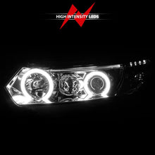 Load image into Gallery viewer, ANZO 2006-2011 Honda Civic Projector Headlights w/ Halo Chrome (CCFL)