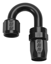 Load image into Gallery viewer, Russell Performance -12 AN Black 180 Degree Full Flow Swivel Hose End