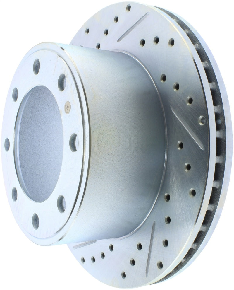 StopTech Select Sport Drilled & Slotted Rotor - Front Left