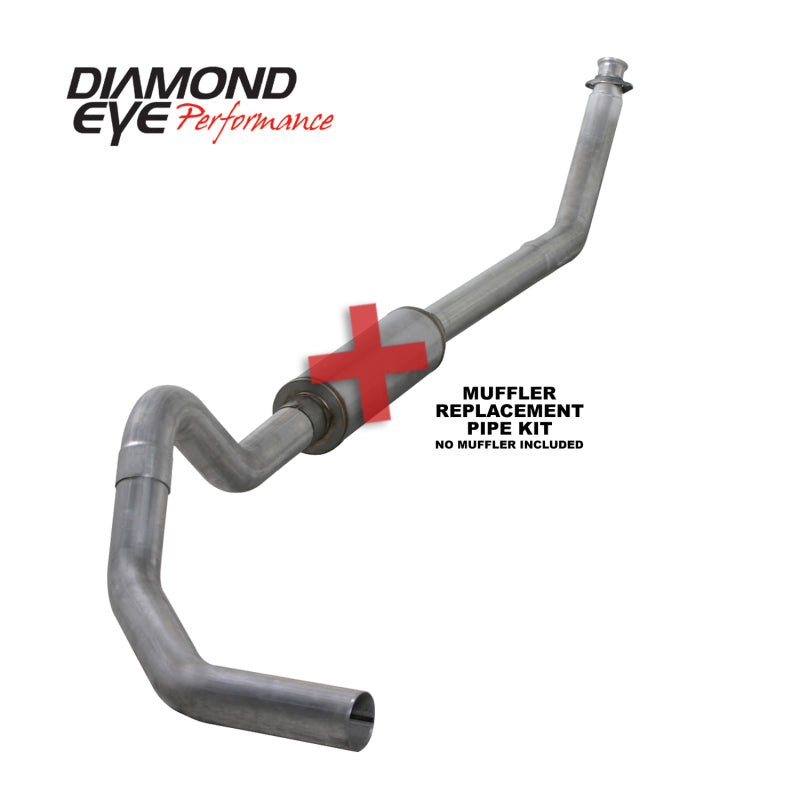 Diamond Eye KIT 4in TB HX40 DWNP 221040 SGL AL 94-02 CUMMINS 5 9L NO WARRANTY ON FITTMENT-CSTM KIT