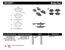 Load image into Gallery viewer, StopTech Performance 99-08 VW Jetta / 5/99-05 Golf GTi/GLS Turbo Front Brake Pads