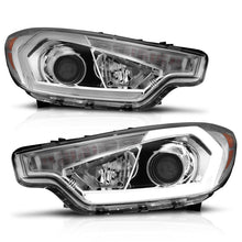 Load image into Gallery viewer, ANZO 2014-2016 Kia Forte Projector Headlights w/ Light Bar Chrome Housing