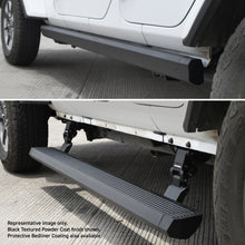 Load image into Gallery viewer, RealTruck 07-17 Jeep Wrangler 4dr VoltStep Electric Running Board Kit (Cut Req.) - Bedliner Coating