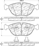 StopTech Street Touring Brake Pads