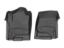 Load image into Gallery viewer, WeatherTech 2014+ Chevrolet Silverado 1500 Vinyl Front FloorLiner - Black (Double/Crew Cab)