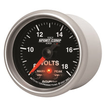 Load image into Gallery viewer, Autometer Sport-Comp II 2-1/16in Digital Voltometer Gauge - 18V