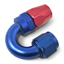 Load image into Gallery viewer, Russell Performance -12 AN Red/Blue 180 Degree Full Flow Swivel Hose End (With 1-1/8in Radius)