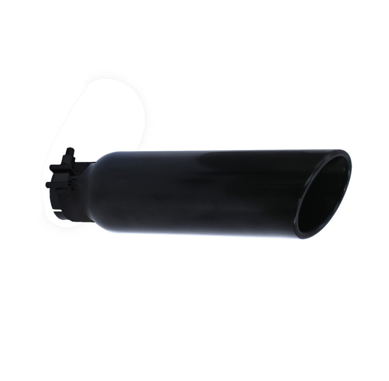 Go Rhino Exhaust Tip - Black - ID 2 1/4in x L 14in x OD 4in