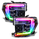 Oracle 19-21 GMC Sierra 1500 RGB+W Headlight DRL Upgrade Kit - ColorSHIFT w/o Cntrl SEE WARRANTY