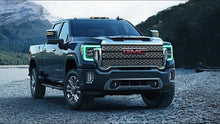 Load image into Gallery viewer, Oracle 20-21 GMC Sierra 2500/3500 HD RGB+W Headlight DRL Upgrade Kit - ColorSHIFT 2 SEE WARRANTY