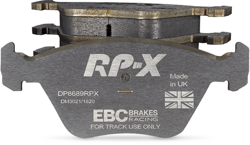 EBC 97-09 Porsche Boxster (986/987 w/Cast Iron Discs) RP-X Race Front Brake Pads