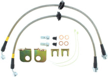 Load image into Gallery viewer, StopTech 04-06 Pontiac GTO Stainless Steel Front Brake Line Kit